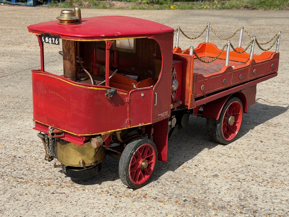 2 Inch Red Clayton Lorry