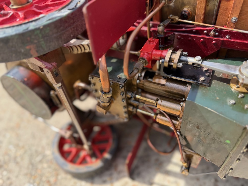 2 Inch Red Clayton Lorry