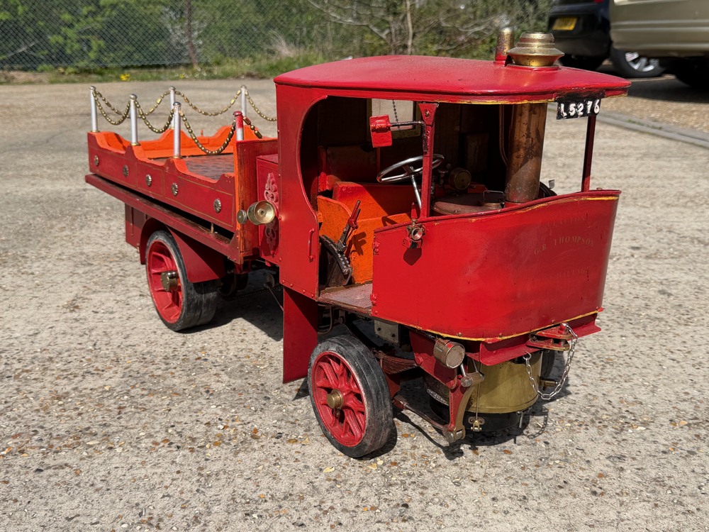2 Inch Red Clayton Lorry