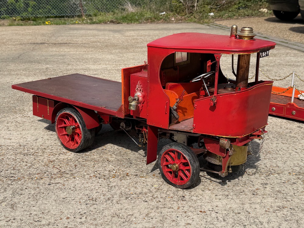 2 Inch Red Clayton Lorry